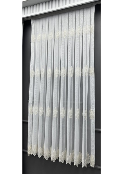 Nakışlı Tül,işlemeli,ütü İSTEMEZ.SIK,PİLE,1 x 43