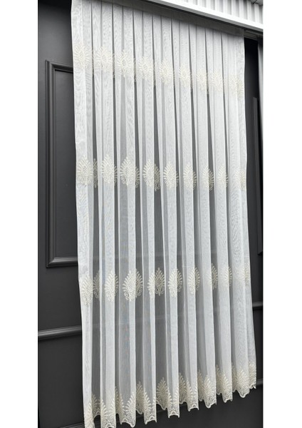 Nakışlı Tül,işlemeli,ütü İSTEMEZ.SIK,PİLE,1 x 43