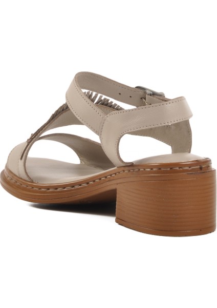 Gümüş Kadın Topuklu Sandalet 25020310Y Z fırsatları