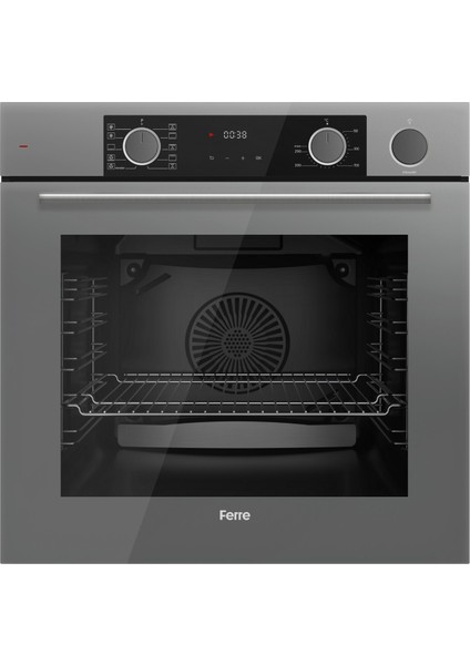 Fryart&steamart Sc Serisi Wok'lu Gri 3'lü Ankastre Set ( XE64CPR-SC408-D065 )