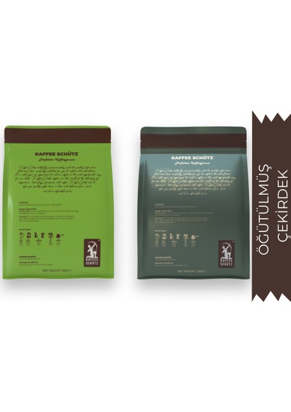 Peru & Honduras Öğütülmüş Yöresel Kahve 250g x2