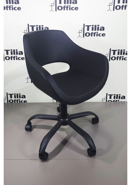 Monaco Çalışma Kesim Koltuğu Yonca Tekerlekli Siyah Ayak fiyatları