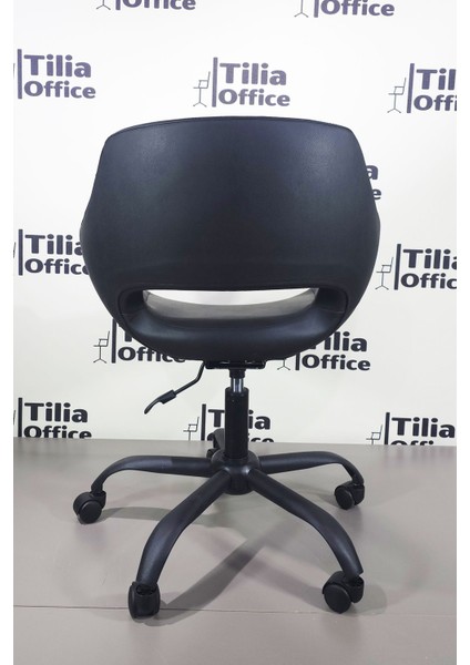 Monaco Çalışma Kesim Koltuğu Yonca Tekerlekli Siyah Ayak modelleri