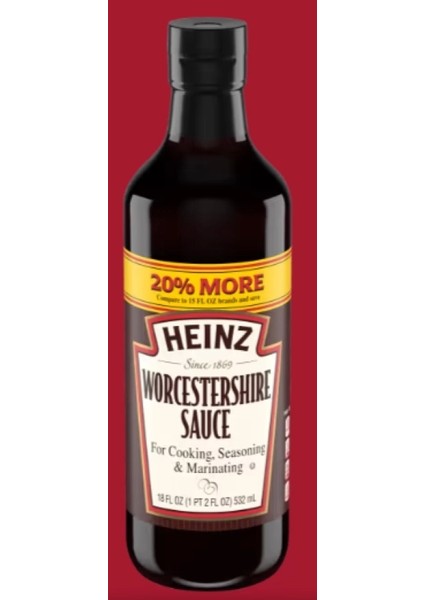Worcestershıre Sauce For Cooking Seasoing & Marinating 532 ml