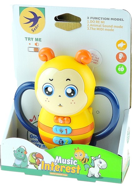 Oyuncak Arı Sevimli Arı Vızvız Işıklı Sesli 15 cm fiyatları