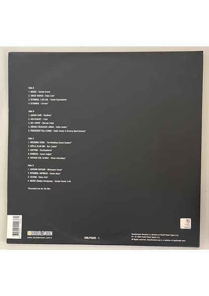 Crossing The Bridge The Sound Of Istanbul Istanbul Hatırası Double Lp Plak (Orjnal 2016 Baskı Double Plak)