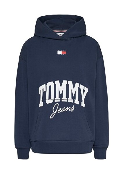 Tommy Jeans Kadın Oversize Kapüşonlu Sweatshirt