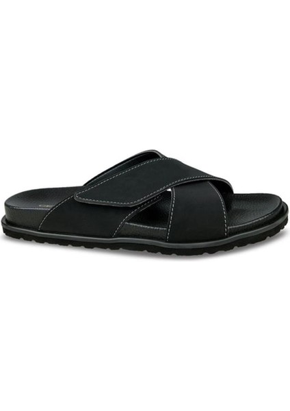 9989-1 Erkek Terlik - Siyah