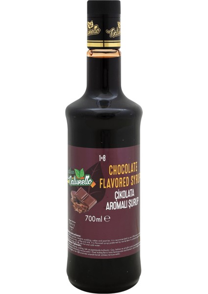 Naturello Çikolata Aromalı Şurup 700 ml