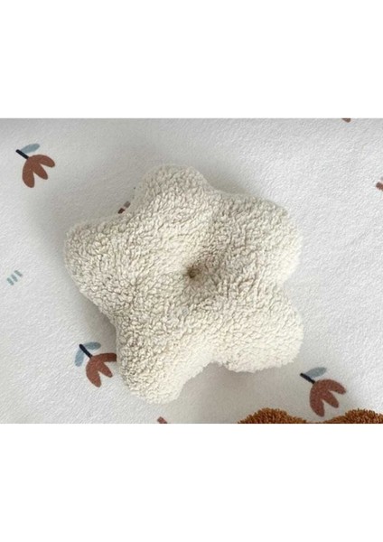 Flower Yastık Çiçek Peluş Teddy Yastık Çocuk