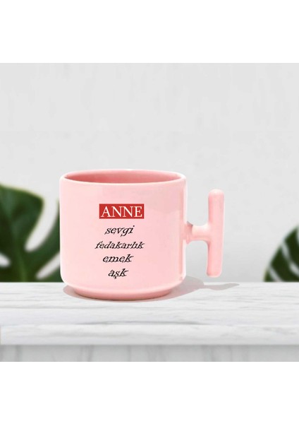 Anne Açıklamalı Baskı Kemik Kupa