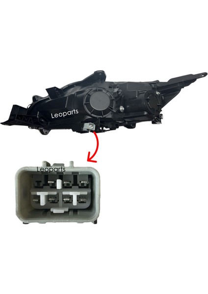 Mistubishi L200 Far Lambası Sağ (Ledsiz / Manuel) 2019-2021 8301D378 fiyatları
