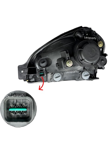 Hyundai Tucson Far Lambası Sağ (Sarı / Manuel) 2004-2010 92102-2E021 fiyatları