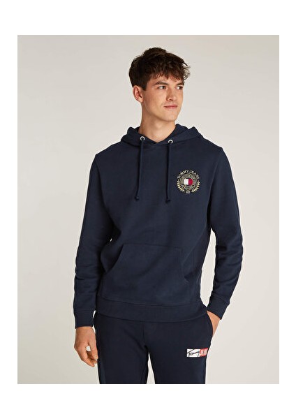 Tjm Reg Tommy Crest Hoodıe