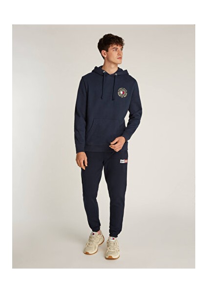 Tjm Reg Tommy Crest Hoodıe