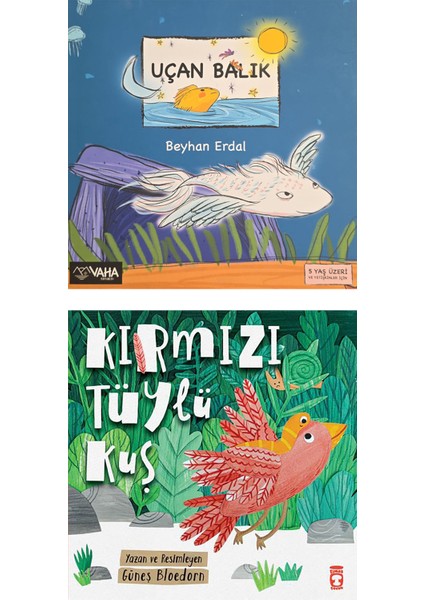 Uçan Balık - Kırmızı Tüylü Kuş/güneş Bloedorn
