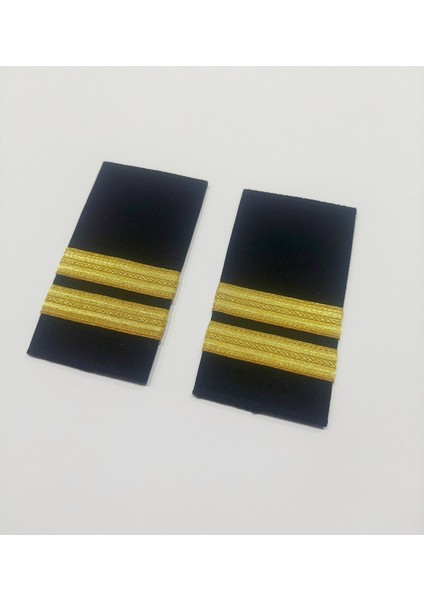 2 Sırma Aday Pilot Gömlek Ve Mont Apolet