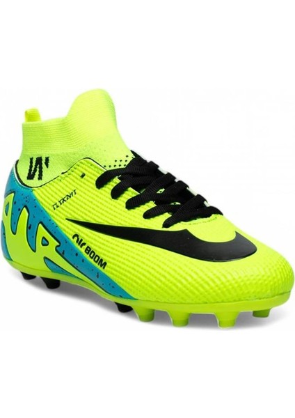 Erkek Çocuk Yetişkin Marcuriel Zoum Siperfly Halısaha Krampon Çoraplı Futbol Ayakkabısı modelleri