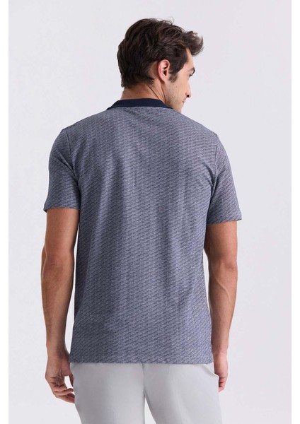 Klasik Kalıp - Regular Fit Serili T-Shirt-Jakamen Polo Yaka Serili