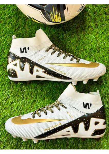 Erkek Çocuk Yetişkin Marcuriel Zoum Siperfly Halısaha Krampon Çoraplı Futbol Ayakkabısı