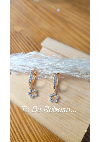 Çelik Zirkon Taşlı Kız Çocugu/bebek Küpesi Yonca Model fiyatları