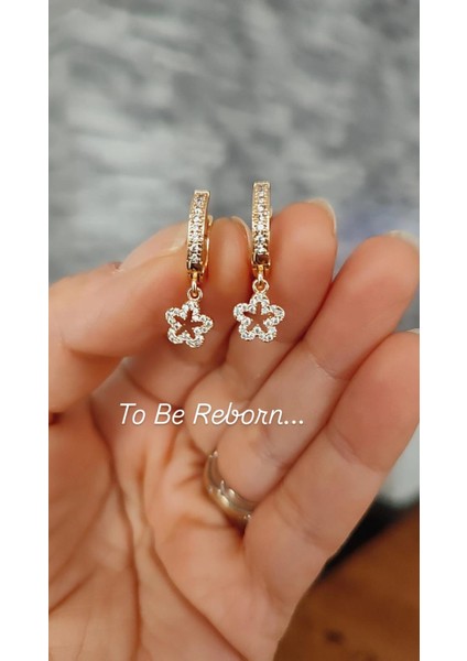 Çelik Zirkon Taşlı Kız Çocugu/bebek Küpesi Yonca Model fırsatları