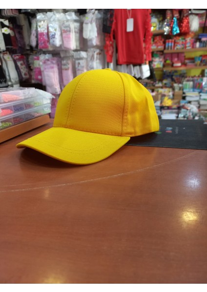 Çocuk Saks Mavisi Şapka Model 54 cm