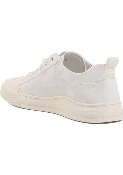 Beyaz Hafif Esnek Erkek Sneaker 25Y510-13 M