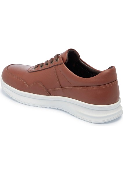 Siyah Deri Erkek Sneaker - E25I1AY57305-A23