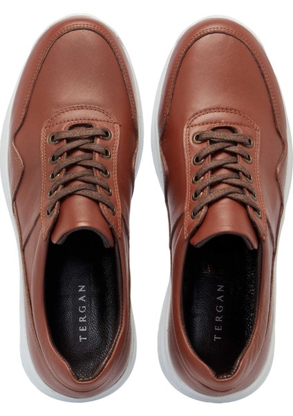 Siyah Deri Erkek Sneaker - E25I1AY57305-A23