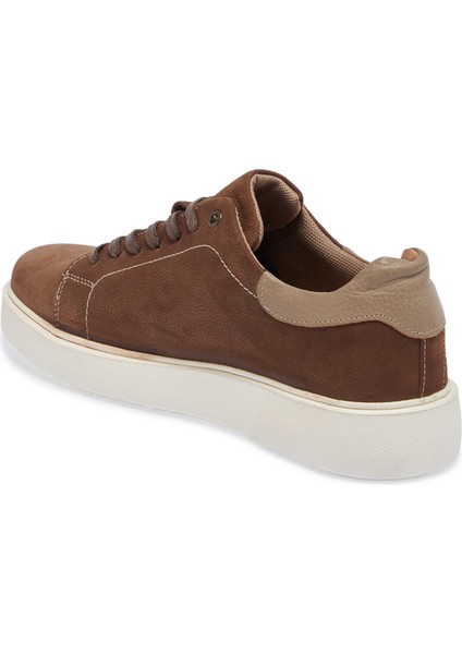 Vizon Hakiki Nubuk Deri Erkek Sneaker - E24I1AY56902-A65 fiyatları