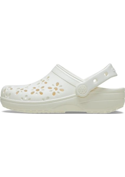 Classic Floral Cut Out Clog Kadın Terlik 210927 modelleri