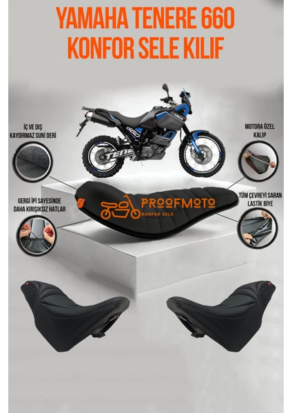 Yamaha Tenere 660 Konfor Sele Kılıf