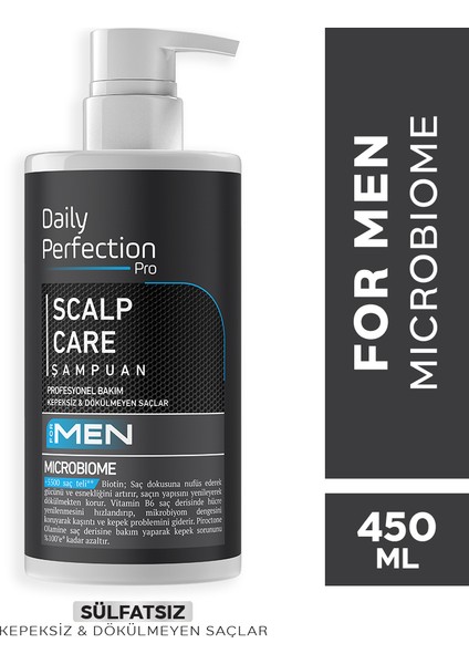 Scalp Care Saç Bakım Seti Erkeklere Özel (Şampuan-Şekillendirici Sıvı Saç Bakım Kremi-Vitamin Shot)