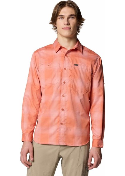 Silver Ridge Utility Lite Plaid Erkek Uzun Kollu Gömlek