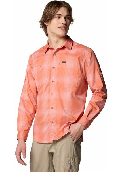 Silver Ridge Utility Lite Plaid Erkek Uzun Kollu Gömlek modelleri