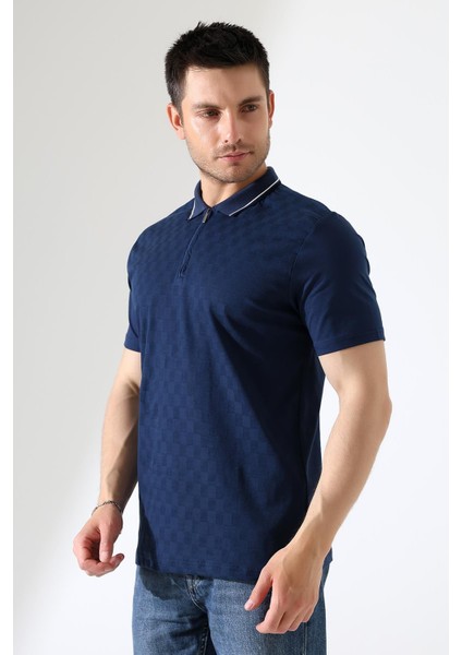 Erkek Polo Yaka Düz Renk Pamuklu Triko Kısa Kol T-Shirt fırsatları