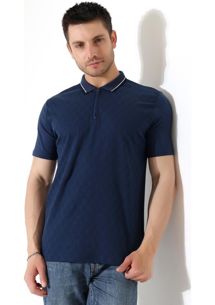 Erkek Polo Yaka Düz Renk Pamuklu Triko Kısa Kol T-Shirt indirimleri