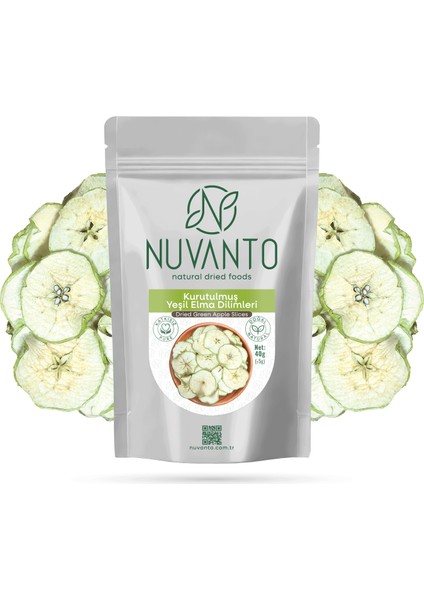 Kurutulmuş Yeşil Elma 40GR