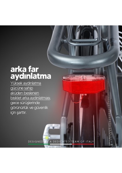 Strada Cycles E-Vivo Gizli Batarya Hidrolik Fren 28 Jant Elektrikli Şehir Bisikleti