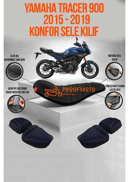 Yamaha Tracer 9 (2015-2019) Konfor Sele Kılıf