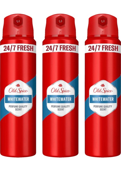 Whitewater Erkek Sprey Vücut Deodorantı 150 ml x 3 Adet fiyatları