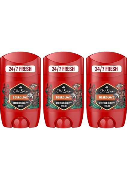 Bearglove Erkek Deodorant Stick 50 ml x 3 Adet