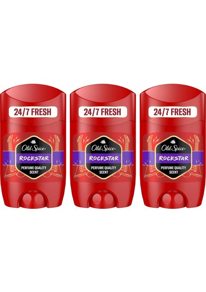 Rockstar Erkek Deodorant Stick 50 ml x 3 Adet