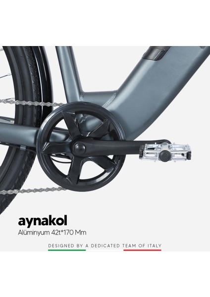 Strada Cycles E-Vivo Gizli Batarya Hidrolik Fren 28 Jant Elektrikli Şehir Bisikleti
