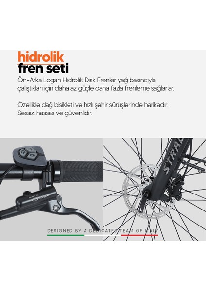 Strada Cycles E-Vivo Gizli Batarya Hidrolik Fren 28 Jant Elektrikli Şehir Bisikleti