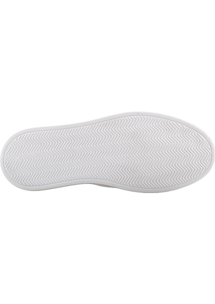 Beyaz Deri Bağcıklı Günlük Sneaker Ayakkabı fırsatları