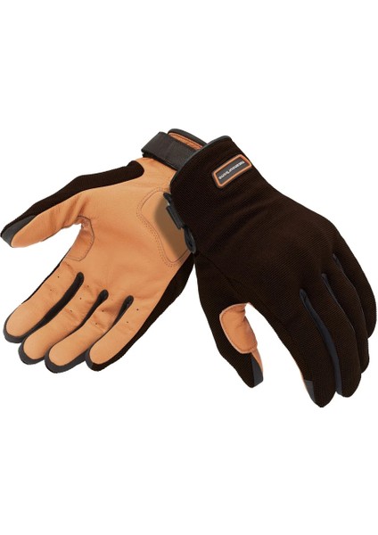 Eden Yazlık Deri Eldiven Kahverengi