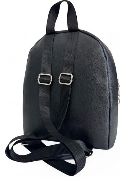 Siyah Renk Kapitoneli Sırt Çantası modelleri