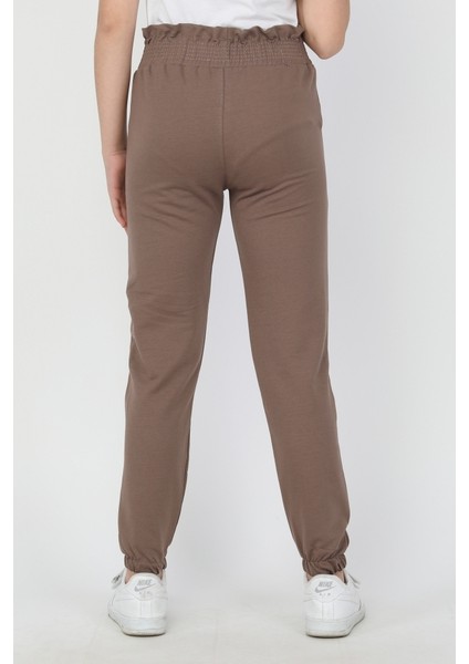 Bel Paça Lastikli Unisex Çocuk Düz Renk Eşofman Altı 0012-0011 fiyatları